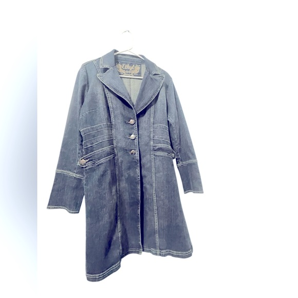 💚💚ETHYL DENIM JACKET - Picture 3 of 9